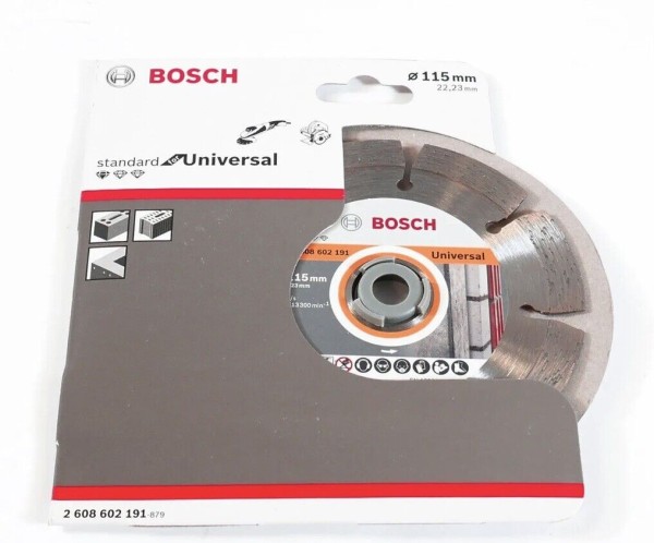 Bosch Diamant Trennscheibe Standart For Universal 125mm