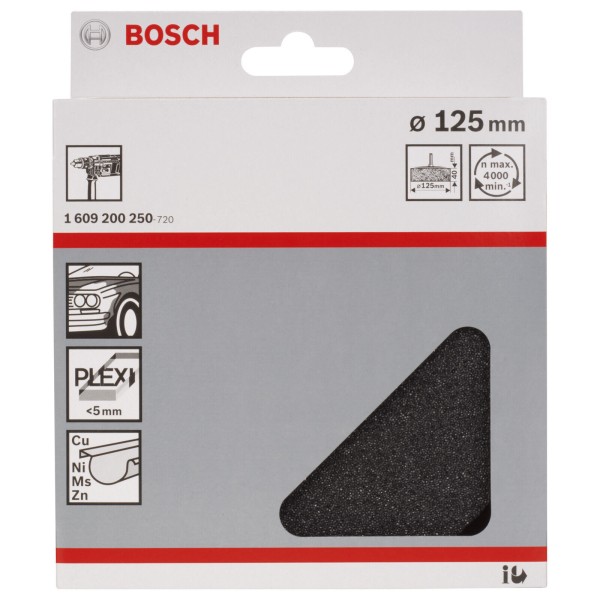 Bosch Polierschwamm 125mm 1609200250