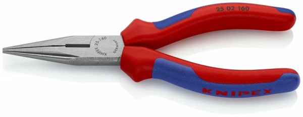 Knipex Flachrundzange Radiozange 160mm