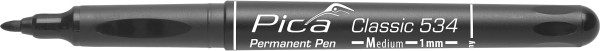 Pica Classic Permanent Pen 1,0mm Schwarz/Blau/Rot