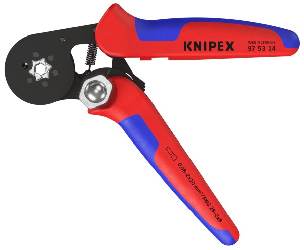 Knipex Selbsteinstellende Crimpzange Aderendhülsen 975314