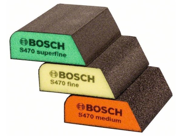 Bosch Schleifschwammset 3 tlg.