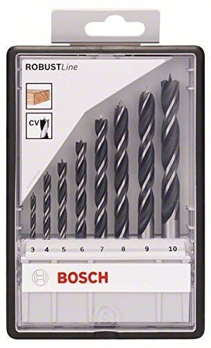 Bosch Holzbohrersatz 3-10mm 8 tlg RobustLine
