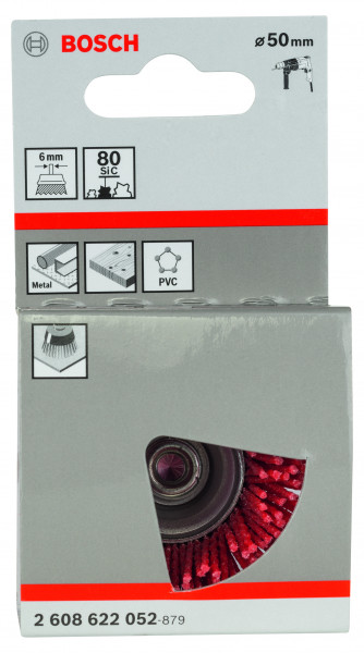 Bosch Topfbürste Nylon 50mm 1,0mm K80