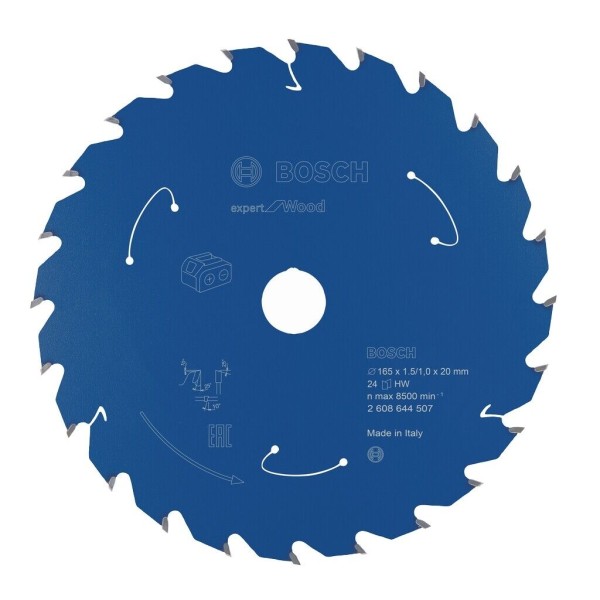 Bosch Kreissägeblatt Expert Wood 165x20/15,875mm Z24