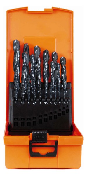 Projahn Spiralbohrersatz HSS-R 25tlg. 1,0-13,0mm DIN 338