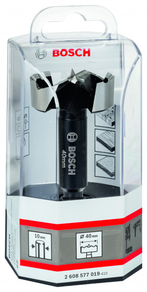 Bosch Forstnerbohrer 40mm GL90mm S10mm