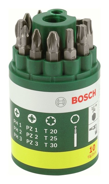 Bosch Bitsatz 10tlg. Torx 2607019452