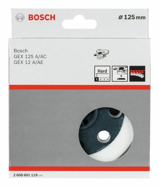 Bosch Schleifteller 125mm hart für GEX 125