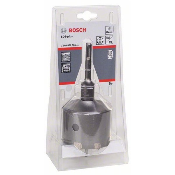 Bosch Schlagbohrkrone 82mm mit SDS-plus Aufnahmeschaft