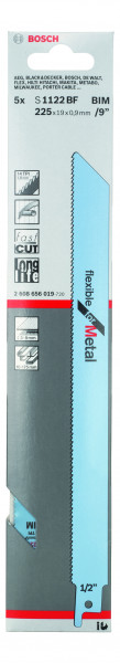 Bosch Säbelsägeblatt Flexible for Metal S1122BF 5er Pack