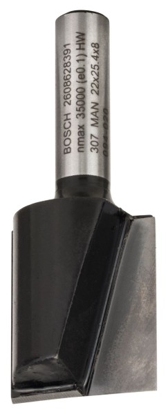 Bosch Nutfräser, 8 mm, D1 22 mm, L 25 mm, G 56 mm
