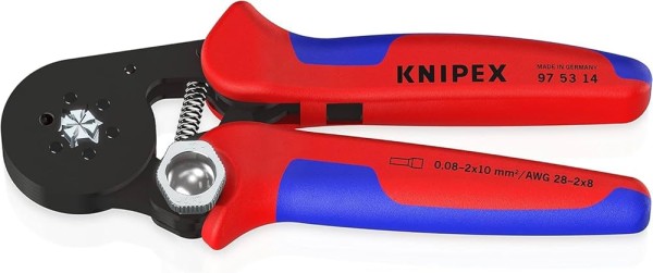 Knipex Crimpzange für Aderendhülsen selbsteinstellend 975314