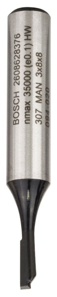 Bosch Nutfräser, 8 mm, D1 3 mm, L 8 mm, G 51 mm