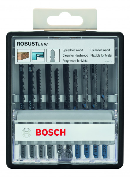 Bosch Stichsägeblatt-Set 10 tlg.