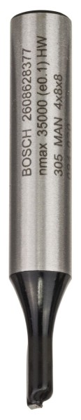 Bosch Nutfräser, 8 mm, D1 4 mm, L 8 mm, G 51 mm