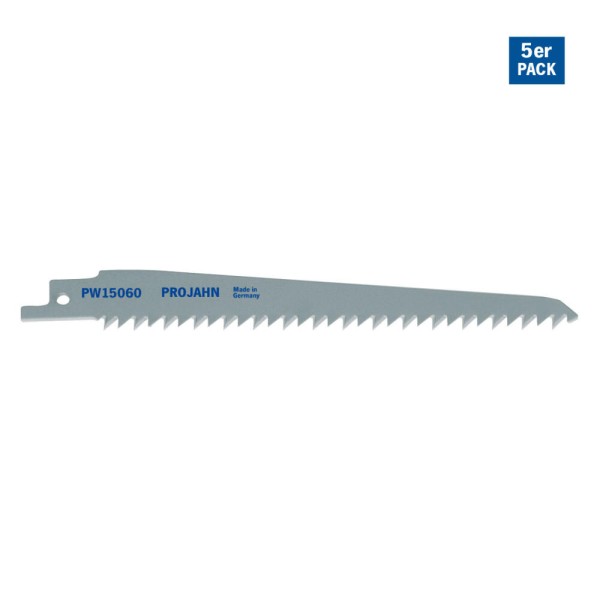 Projahn Säbelsägeblatt Holz PW15060 wie S644D 5er & 25er Pack