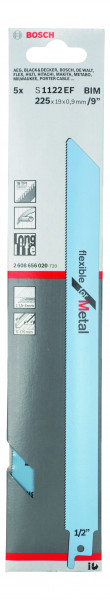 Bosch Säbelsägeblatt Flexibel for Metal S1122EF 5er Pack