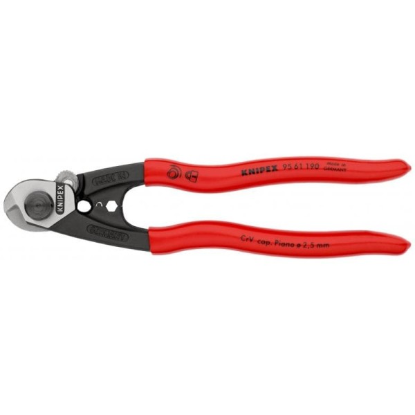 Knipex Drahtseilschere geschmiedet 190mm