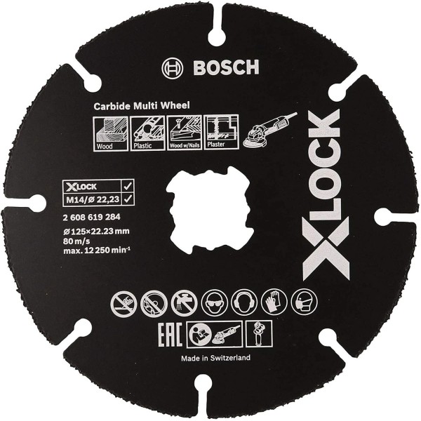 Bosch Carbide Multi Wheel 125mm XLock